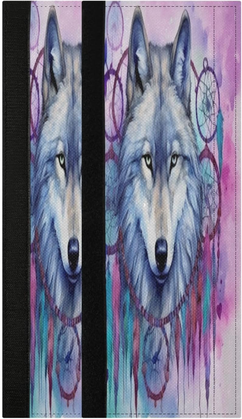 Wolf Refrigerator Door Handle Covers Set of 2, Kitchen Appliances Fridge Microwave Dishwasher Door Handle Protector Covers