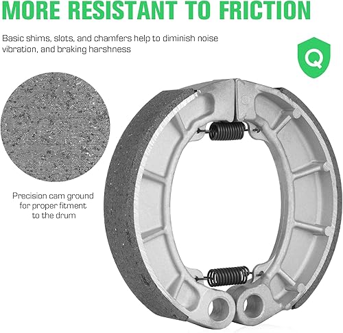 Miniatura 3 de Youxmoto Zapatas de freno delanteras y traseras para Honda Foreman 400 (TRX400) 1995-2007  para Foreman 450 (TRX450) 1998-2004para Fourtrax 350