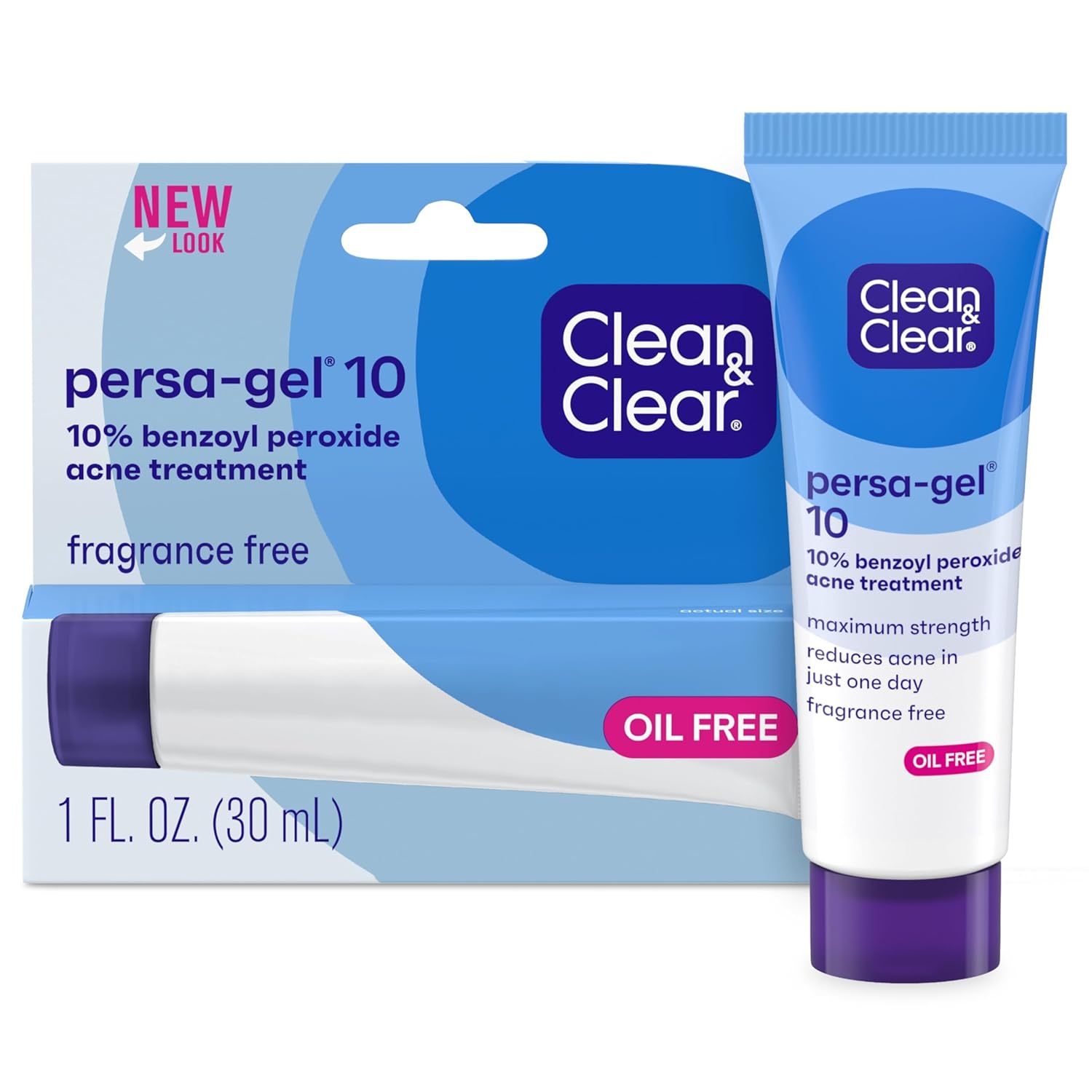 Clean & Clear, Persa-Gel 10 Acne Spot Treatment, Maximum Strength, 1 Oz Clean & Clear, Persa-Gel 10 Acne Spot Treatment, Maximum Strength, 1 Oz