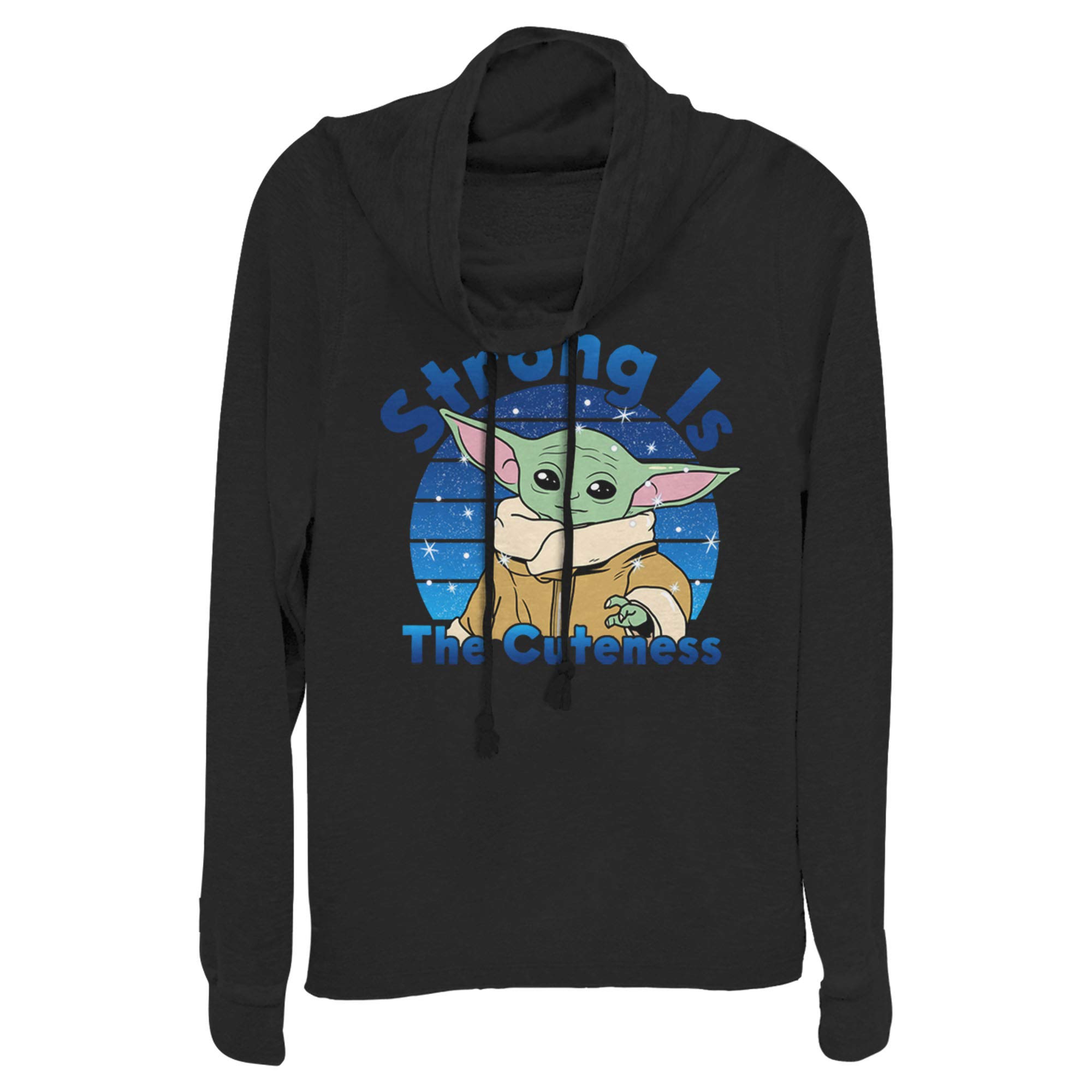 Sweat Star Wars pour le lycée un pull col bénitier noir XXL - 4