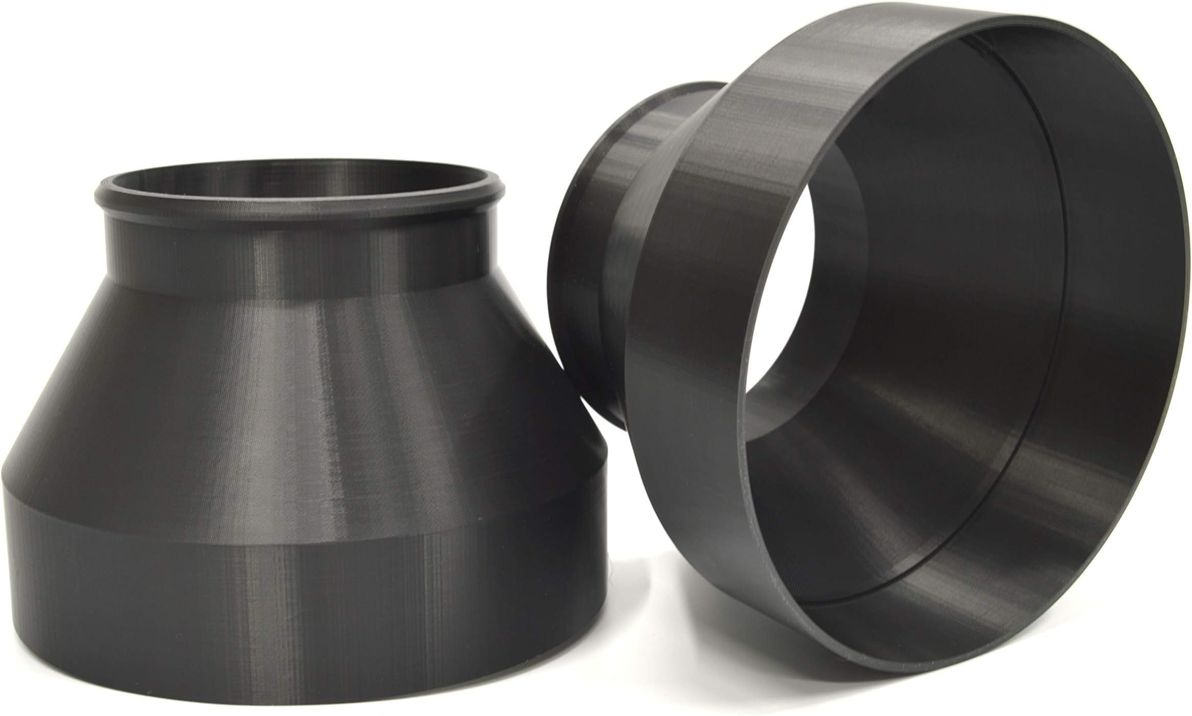 LEAK FREE 6"-4" Reducer Adapter for 6" AC Infinity Inline Fan S6/T6 (2 Pack)