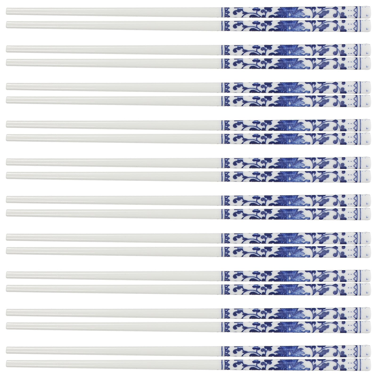Palillos estilo chino reutilizables de cerámica GALPADA resistentes para banquetes en casa