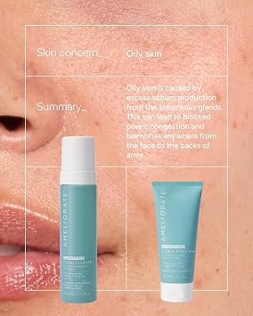 AMELIORATE Clarifying Facial Cleanser Foaming Wash 200ml Blemish Prone Skin