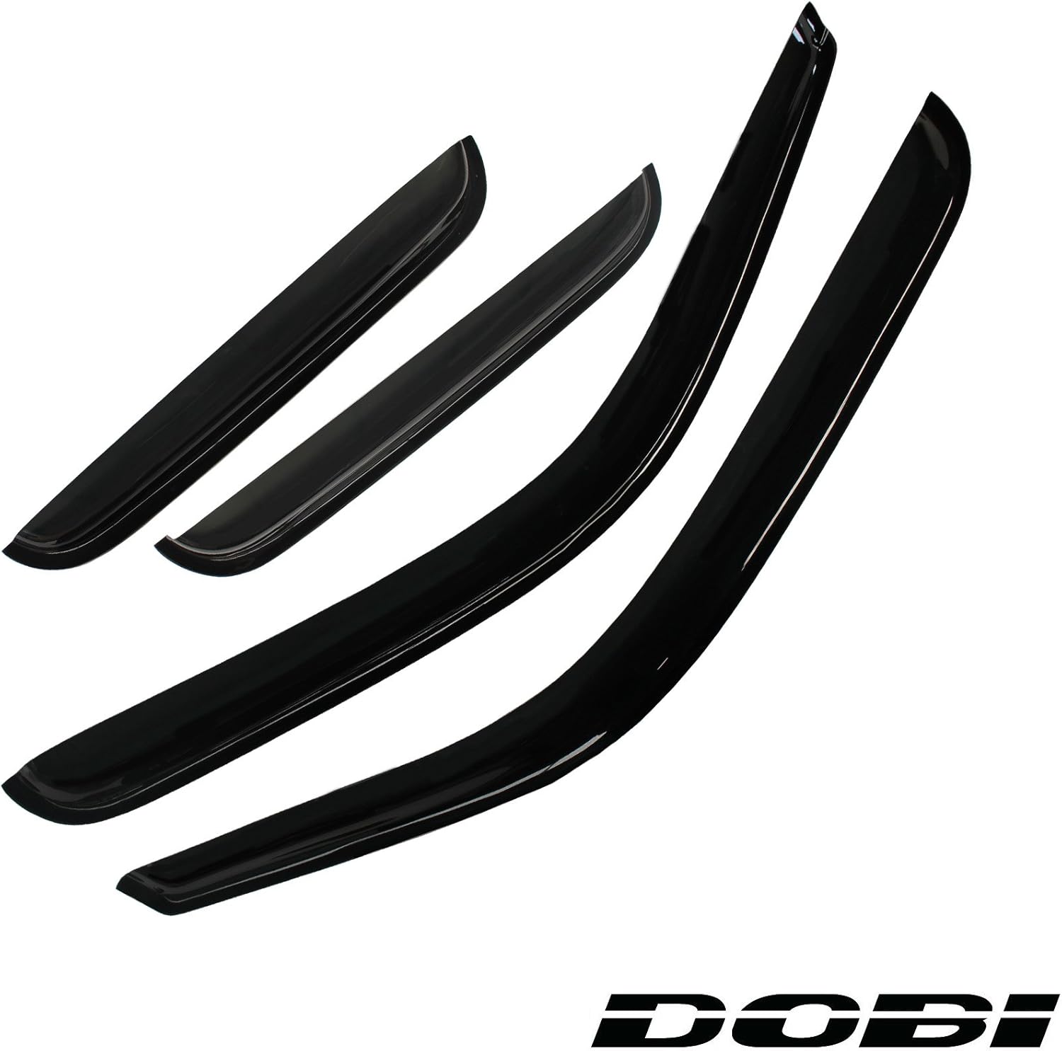 4pc ShadeRain Deflectors Window Visors for 99-06 Silverado/Sierra 07 Classic Extended Cab