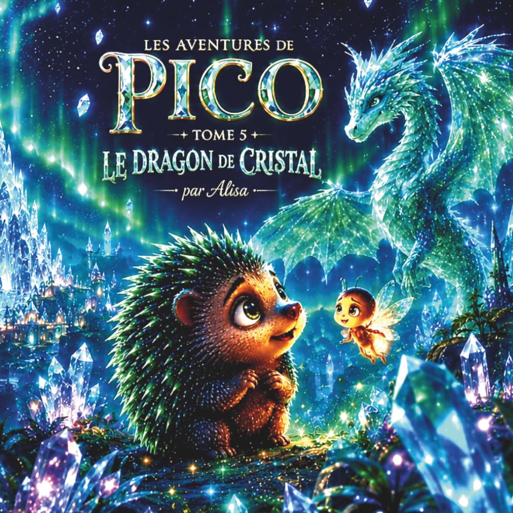 Les Aventures de Pico & Lulu – Tome 5 : Le Dragon de Cristal: Une aventure magique sur le courage, l'amitié et la confiance en soi