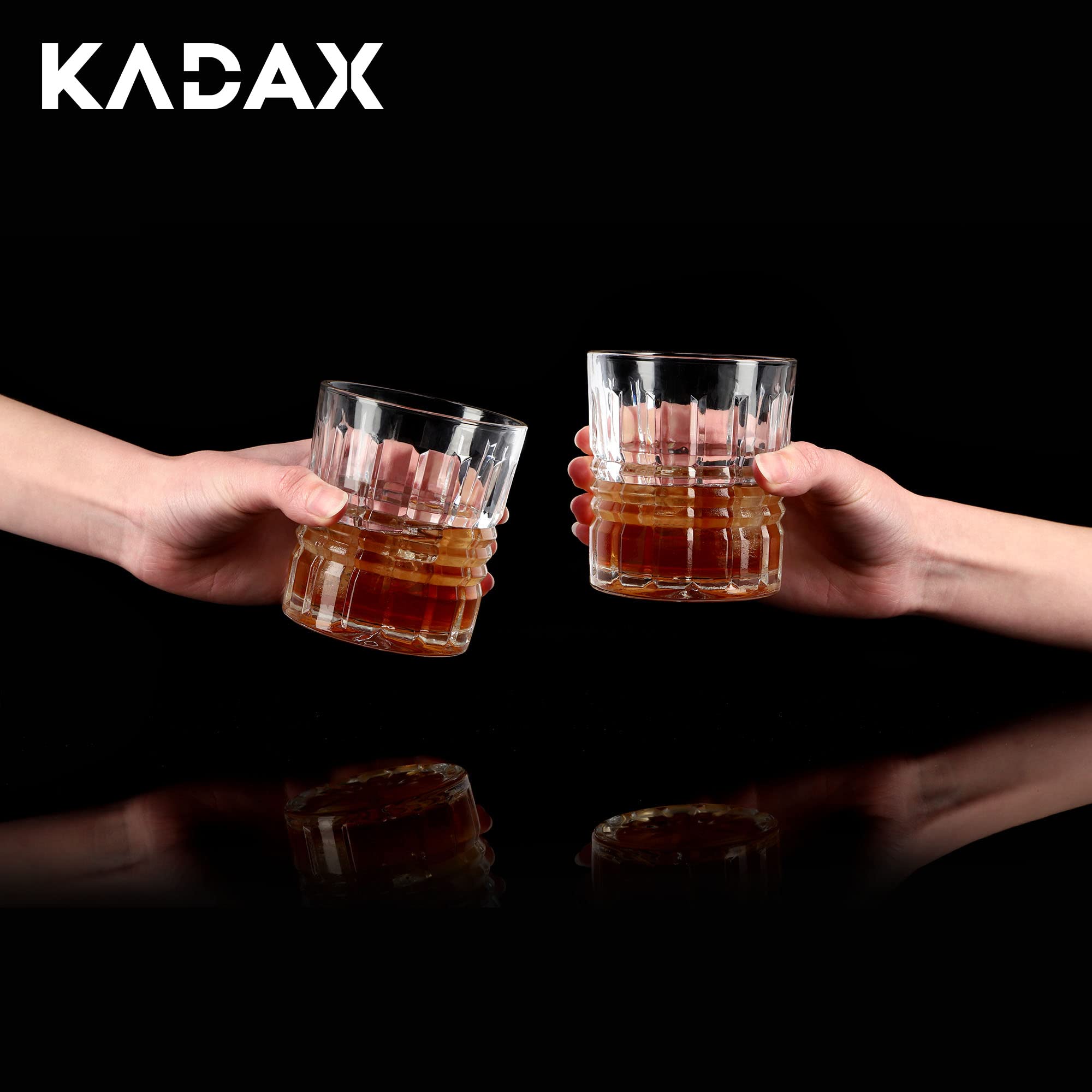 Zcoolo Set Da Whisky - 6 Bicchieri Da 300 ML; Perfecti Per Scotch, Bourbon E Cocktails - Foto 2