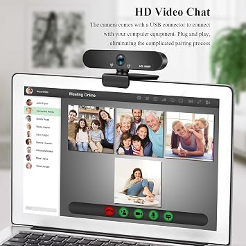 Streaming Camera 4MP HD Webcam USB Pc Camera Webcam for Pc