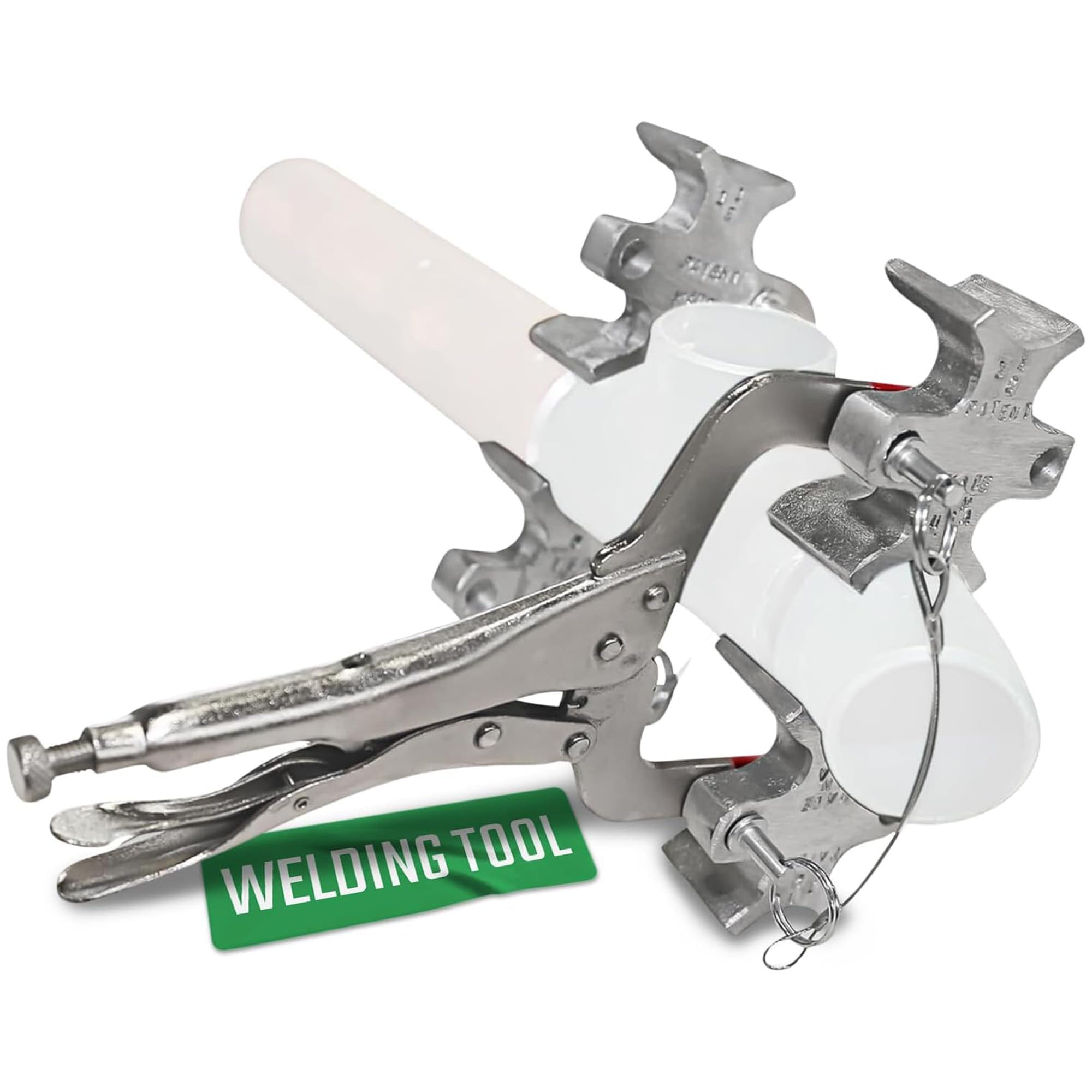 Welders 3rd Hand – Portable Pipe Welding Clamp & Alignment Tool for Butt Welds – Versatile Pipe Fitting Clamp, Welding Pliers, Vise Clamps, Pipefitter Tools – Lightweight Multifunction Tool by Sawyer