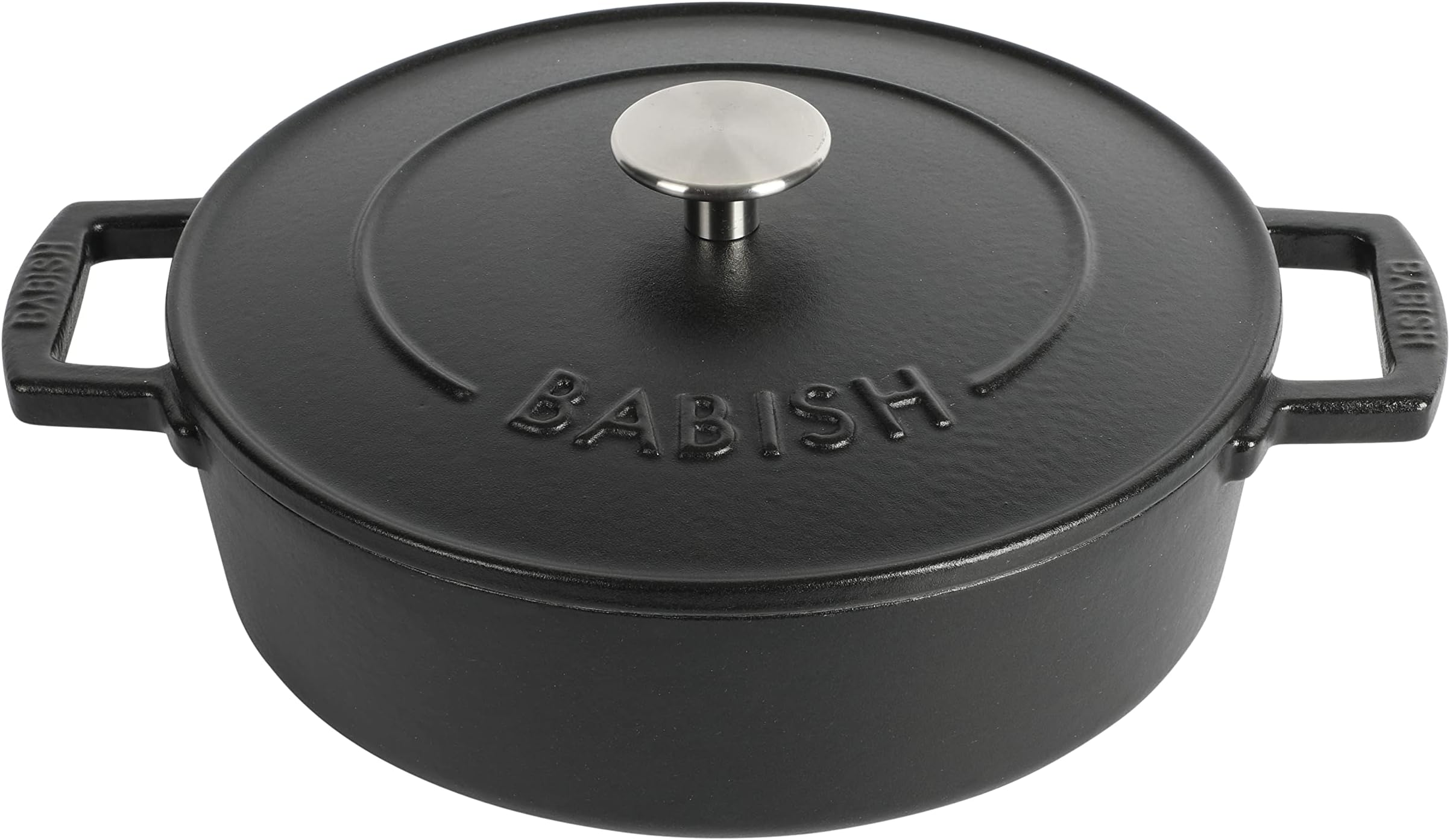 Babish 3qt Cast Iron Braiser