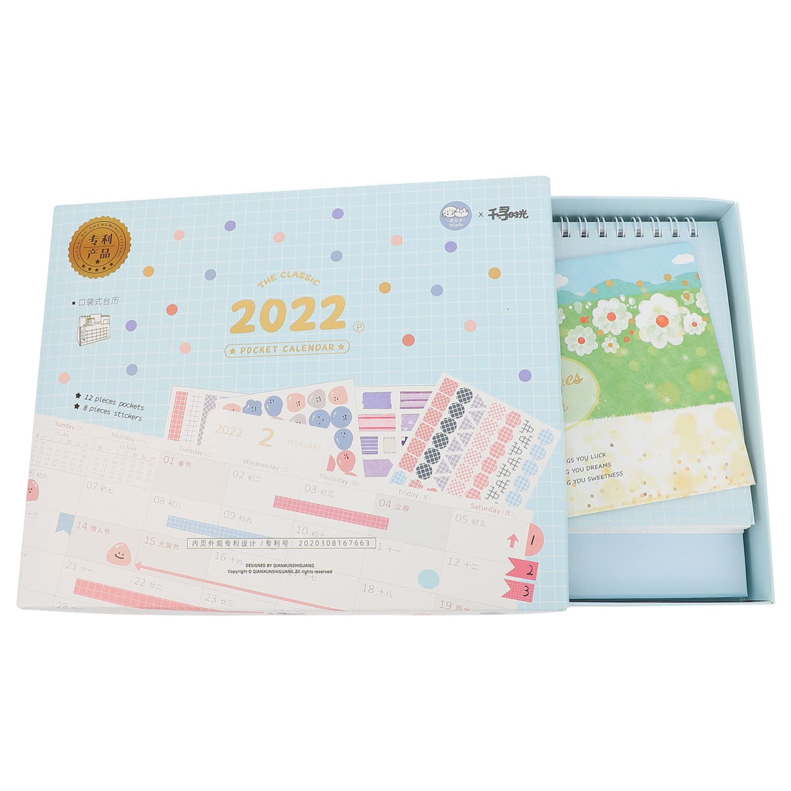 6 set 2022 Calendario da tavolo tascabile semplice 2022 Calendario Planner Giornaliero Calendario a fogli mobili Stand up Planner Calendario Agenda Calendario 2022 Calendario a fogli mobili da tavolo