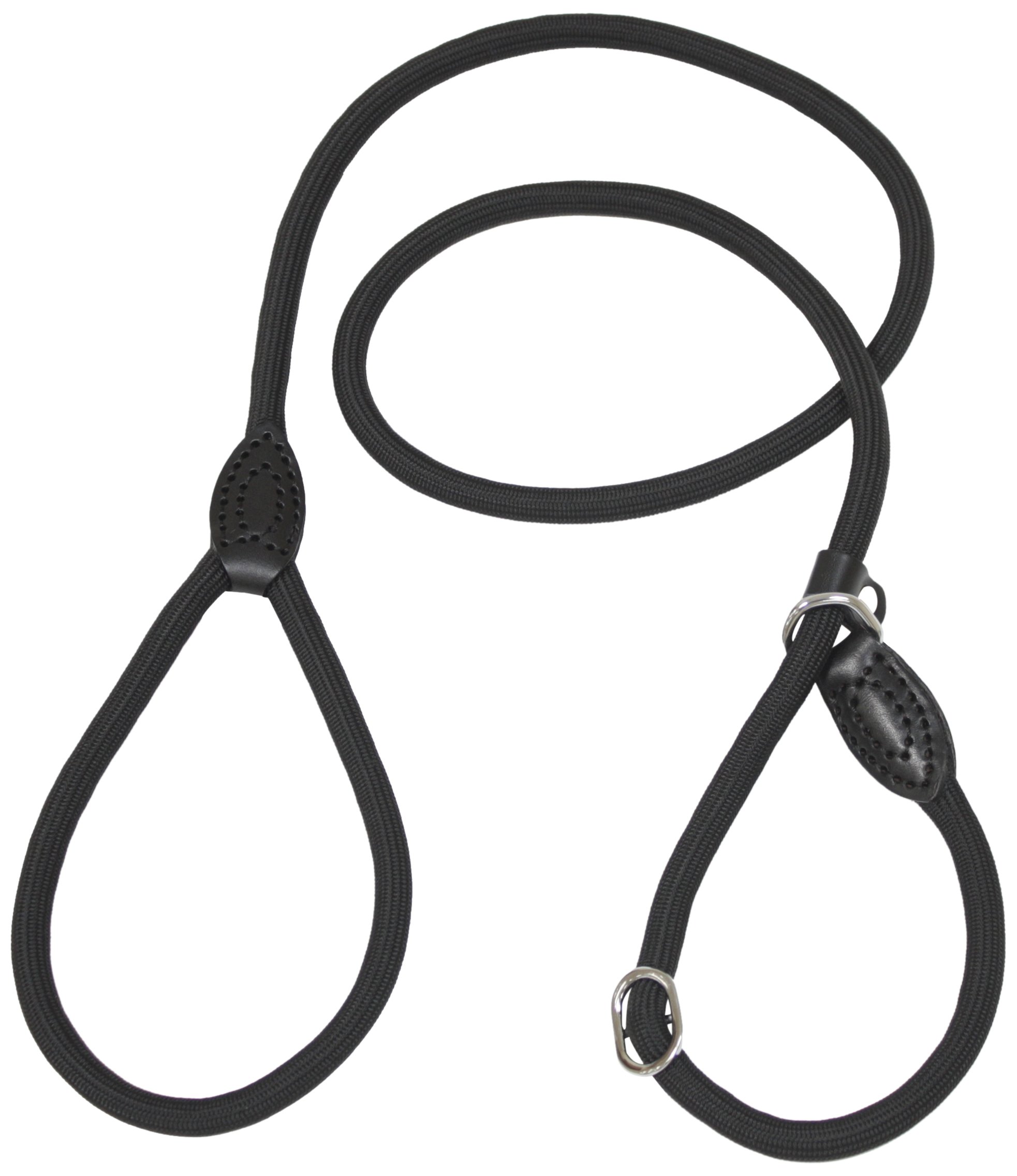 Croci Tubular Chocking Leash, 14 x 1500 mm, Black