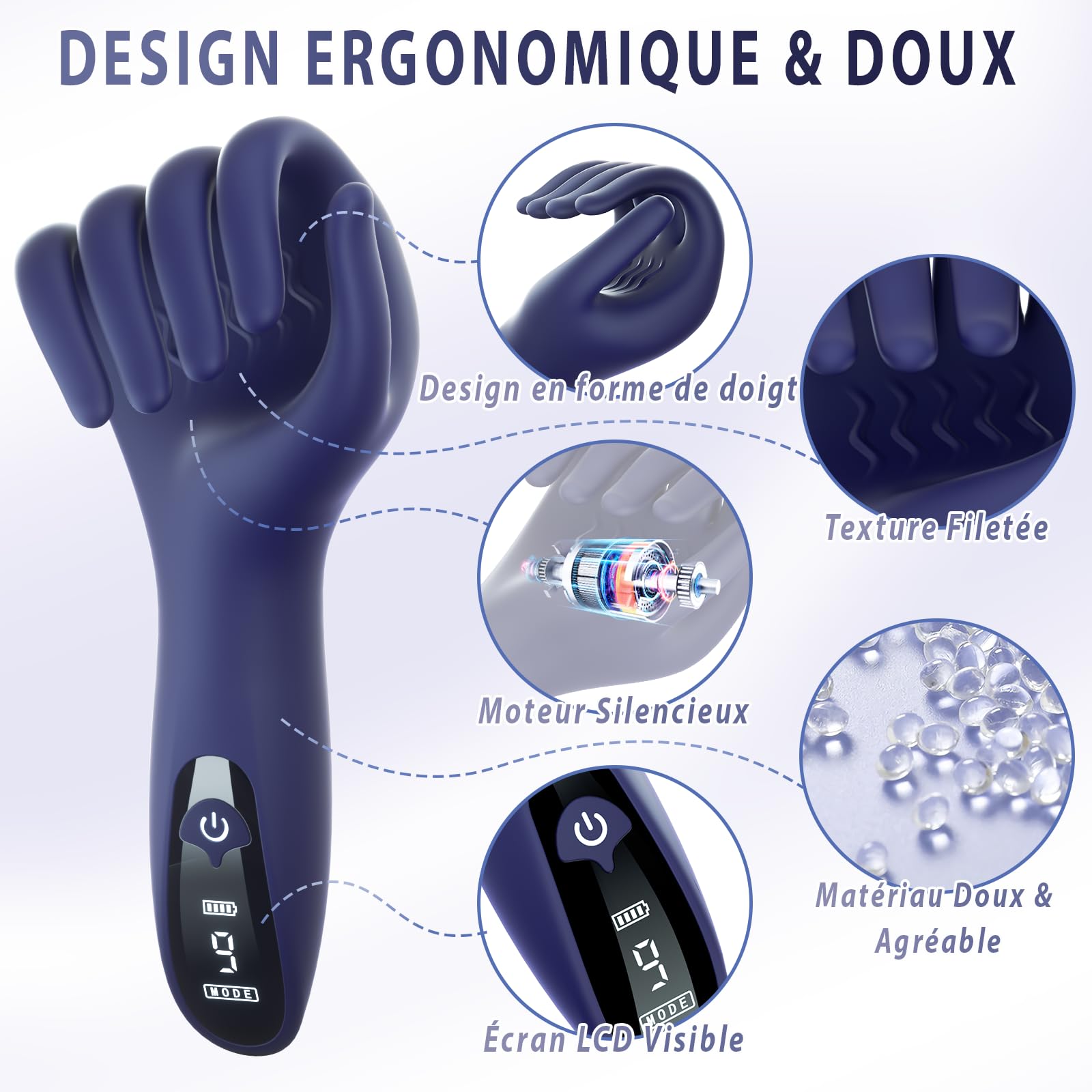 Sex Toýs Homme Masturbateurs Masculins - Sex Toys Vibromasseur Homme Masturbâteur Homme Mains Libres avec 9 Modes de Vibration, Sextoy Homme Masturbateur Automatique Sexmasturbâteur Sex toýs Couple