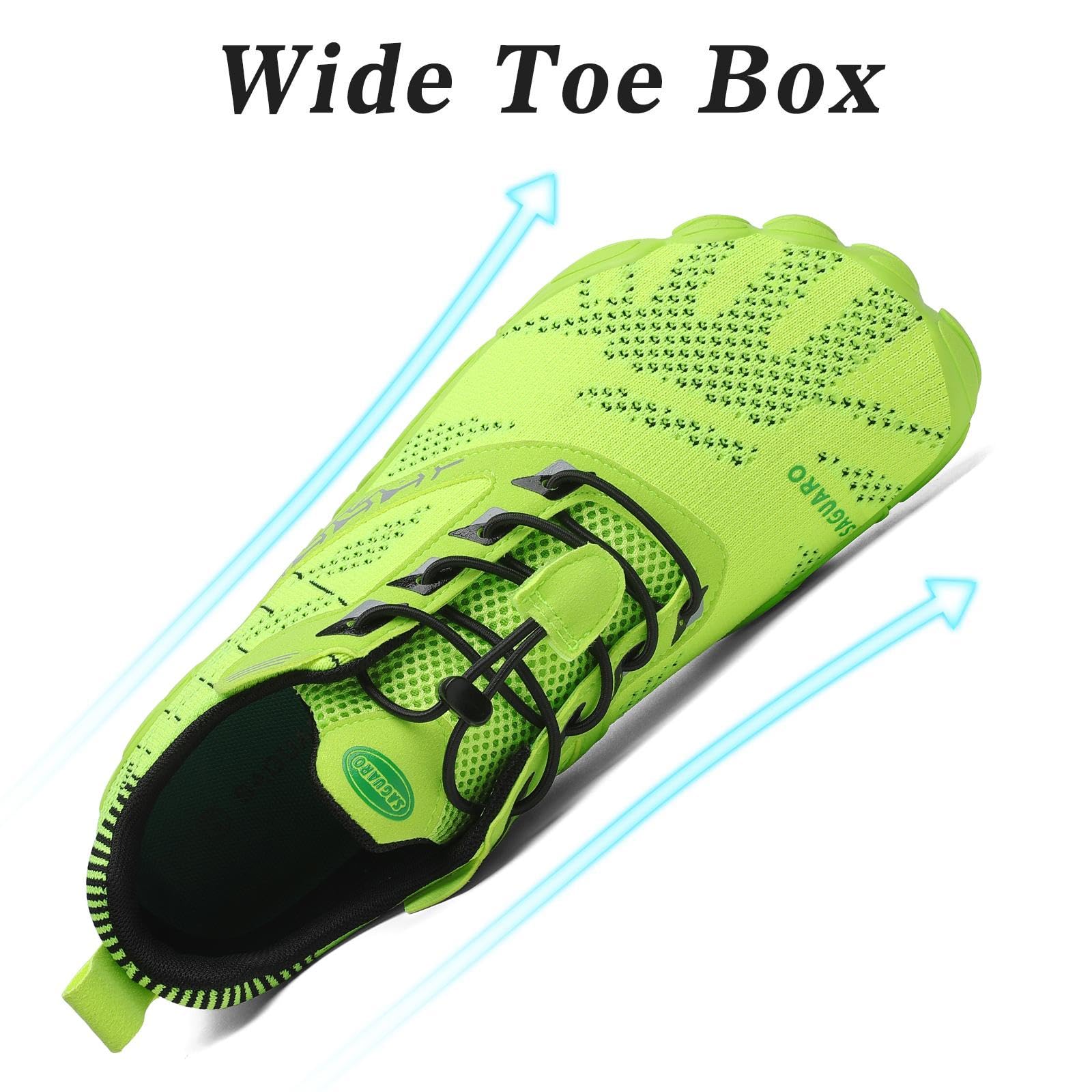 SAGUARO Scarpe Barefoot Minimaliste Uomo Donna Scarpe Outdoor e Indoor Multisport - Morbido Comode e Leggere