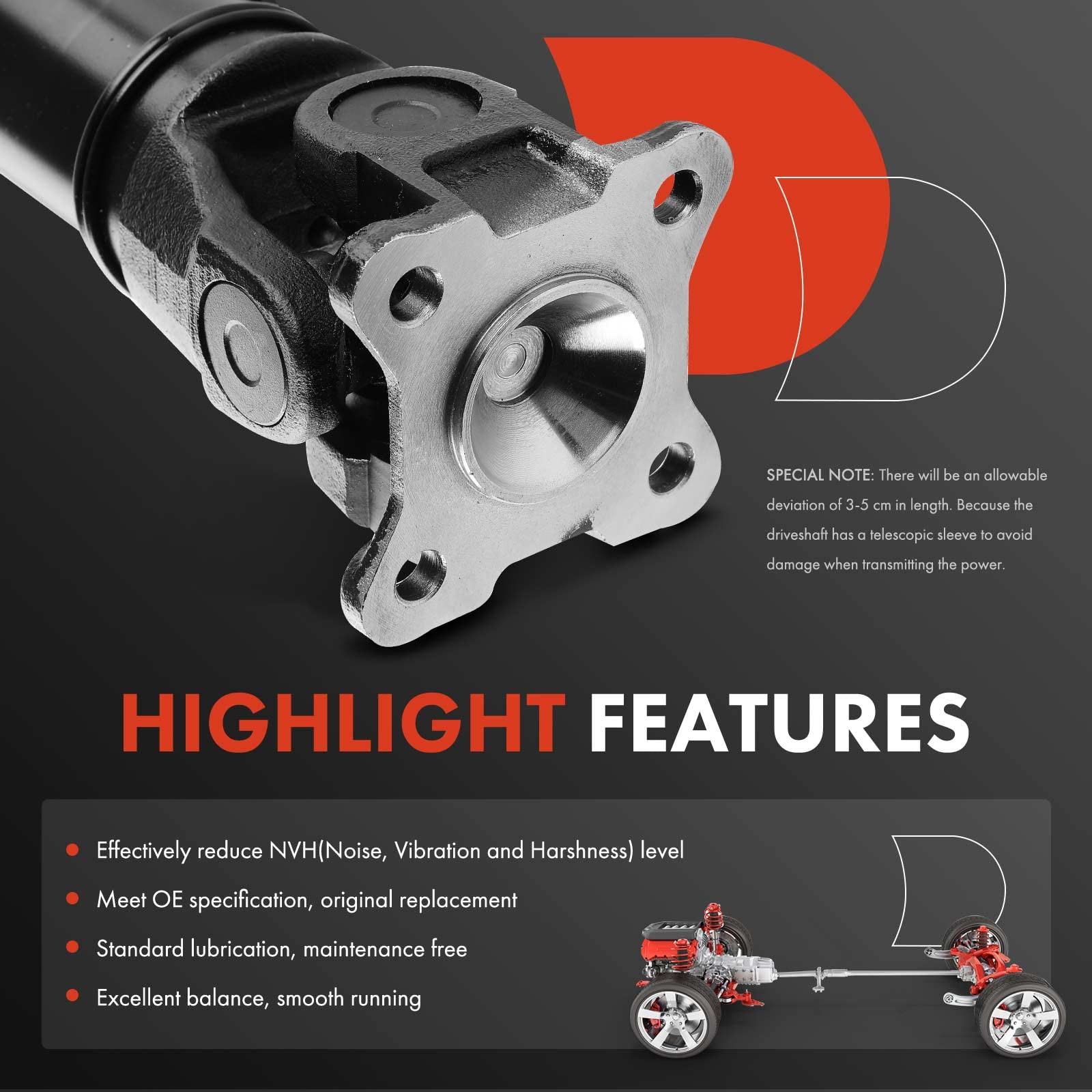 Hijoページです‼️ Amazon.com: A-Premium Front Complete Drive Shaft Prop Shaft