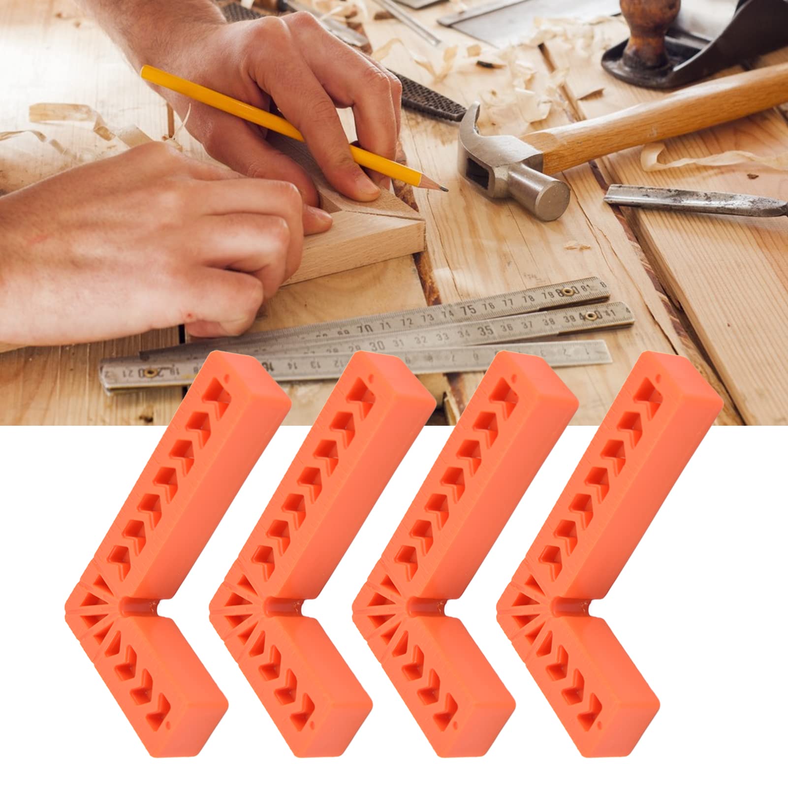 90 Degree Positioning Squares Right Angle Clamps Woodworking Corner