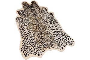 Animal Print Leopard Rug - 5.2ft x 6.5ft