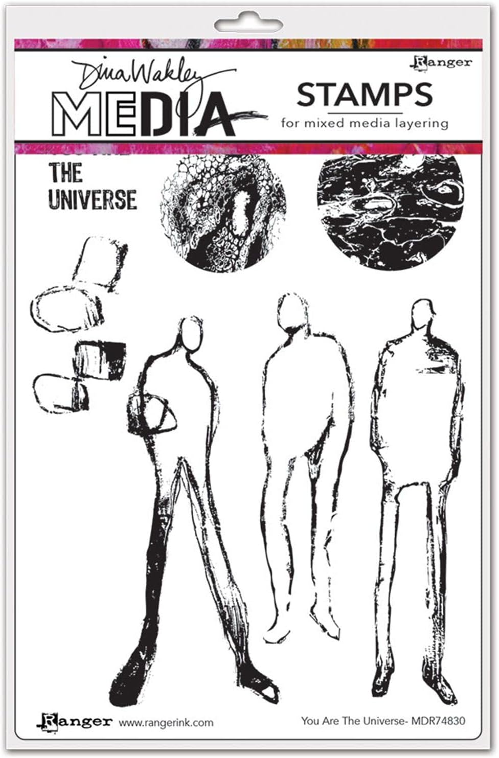 Dina Wakley Media Universe DINA WAKLEY Cling ST