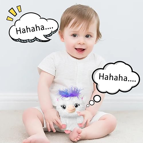 Miniatura 5 de YH YUHUNG Juguete de peluche de unicornio parlante, repite lo que dices con voz clara, juguete de grabación de unicornio para niñas, juguete de