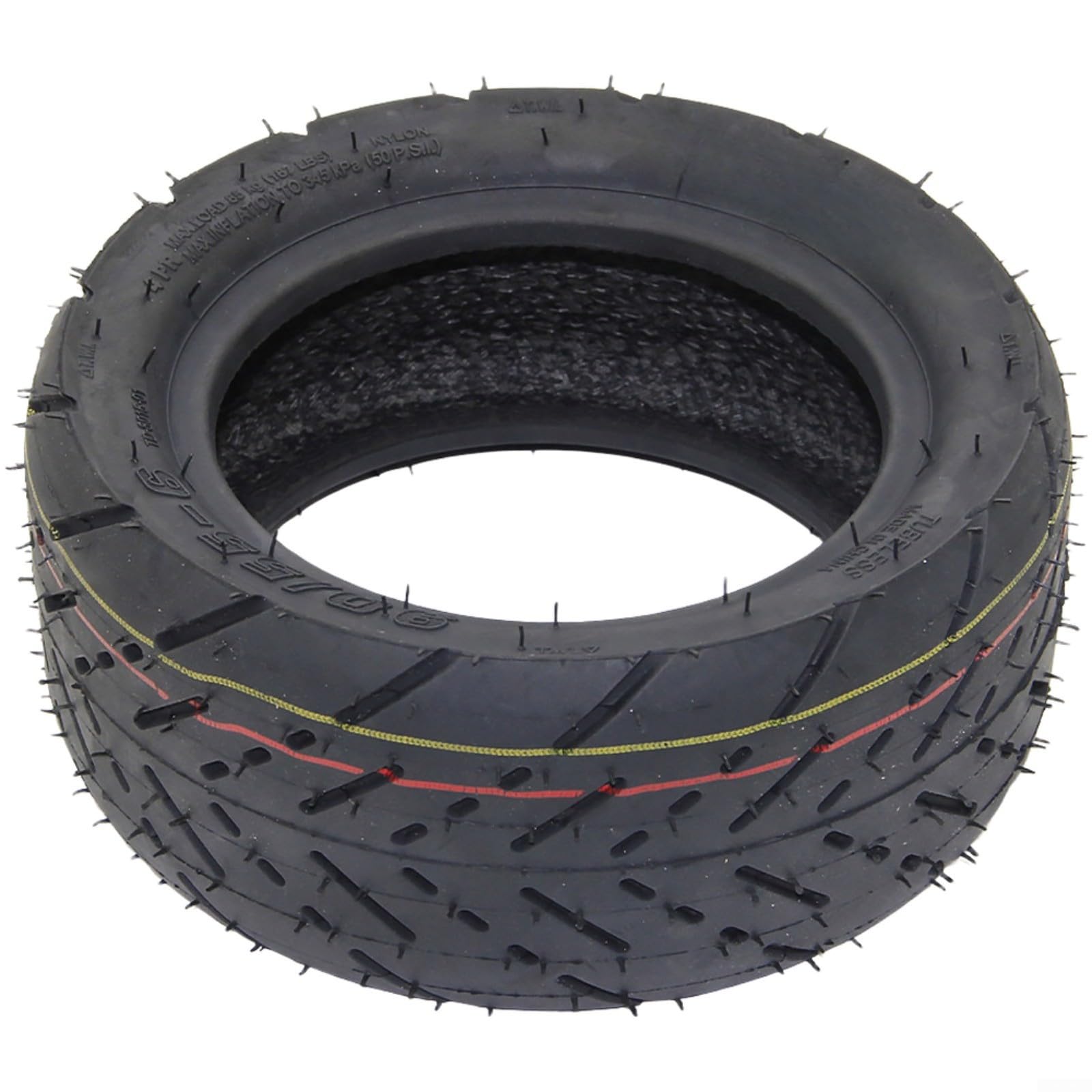 Neumático para scooter eléctrico 90/55-6 con construcción de