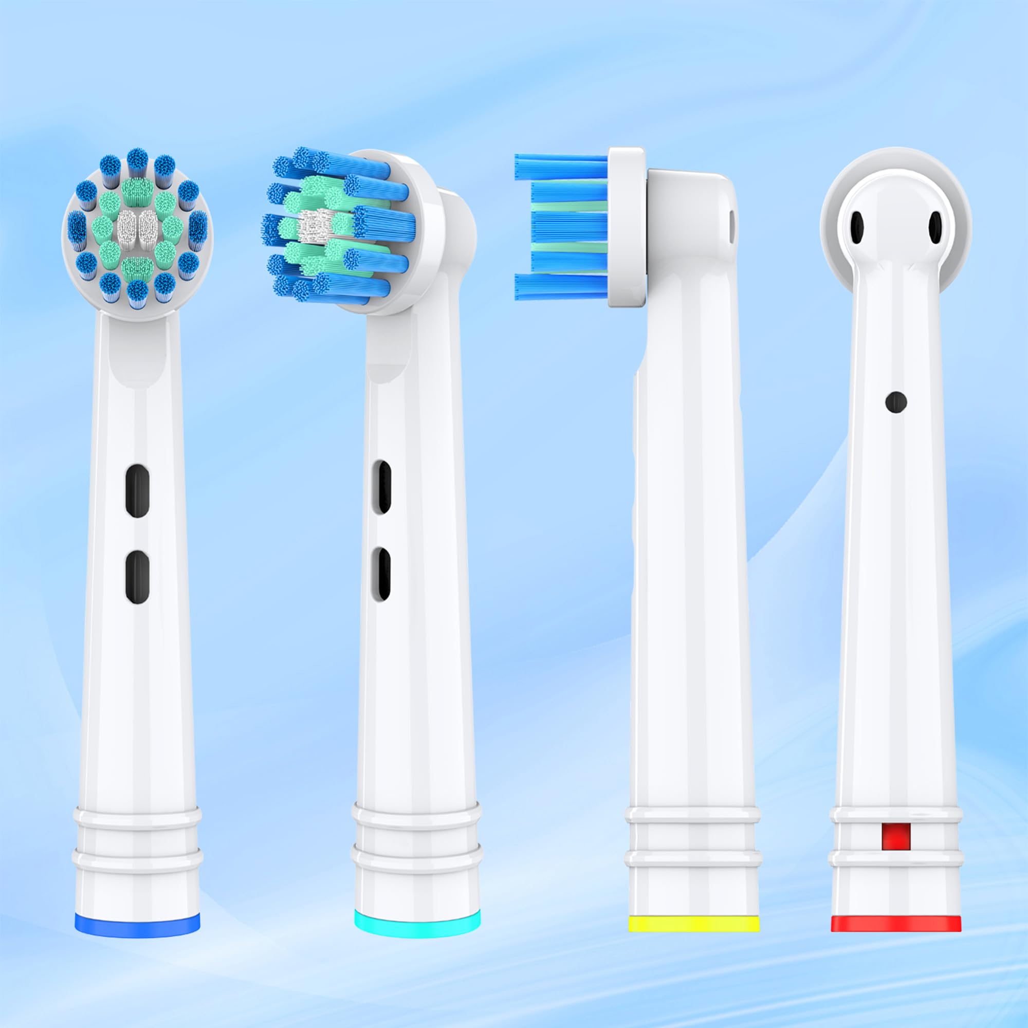 Cabezales de cepillo de dientes de repuesto empaquetados individualmente para Oral B Braun, cabezales de cepillo de dientes eléctricos profesionales compatibles con Oral B Pro 1000/3000/5000