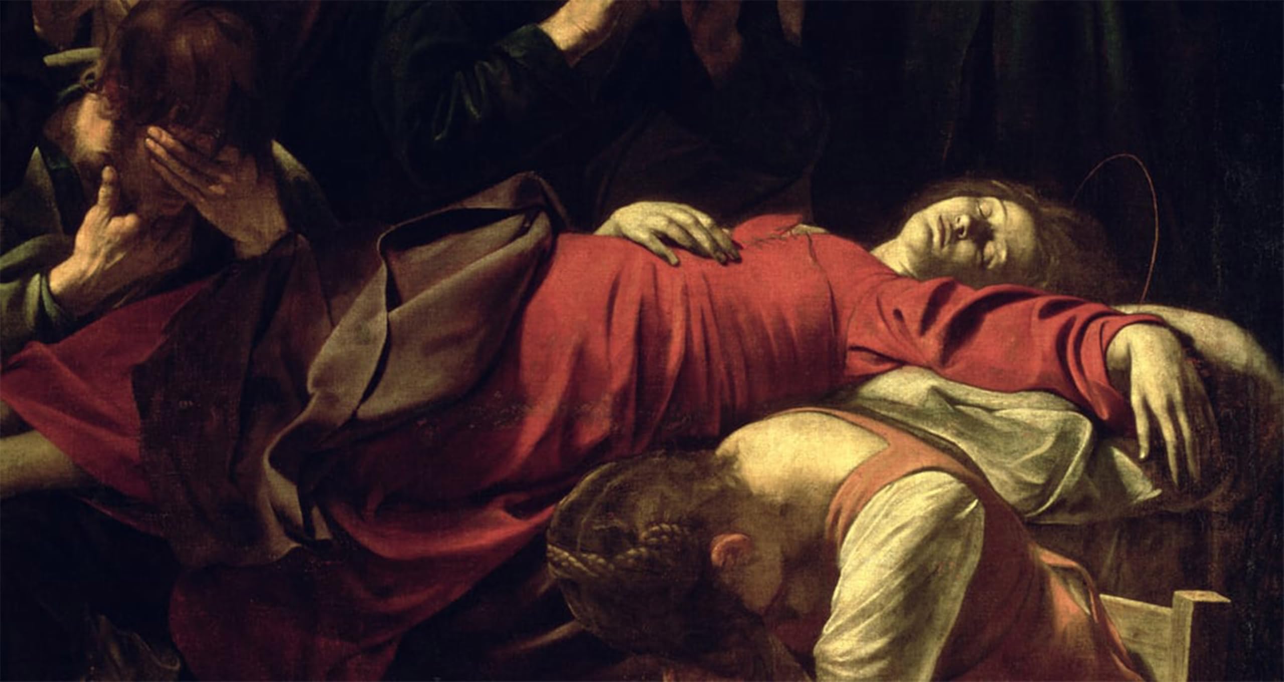 POSTERIIk Famous Modern Artwork Art Mural the Death of the Virgin by Merisi Caravaggio Oil Paintings Pictures for Home Decor 60x90cm