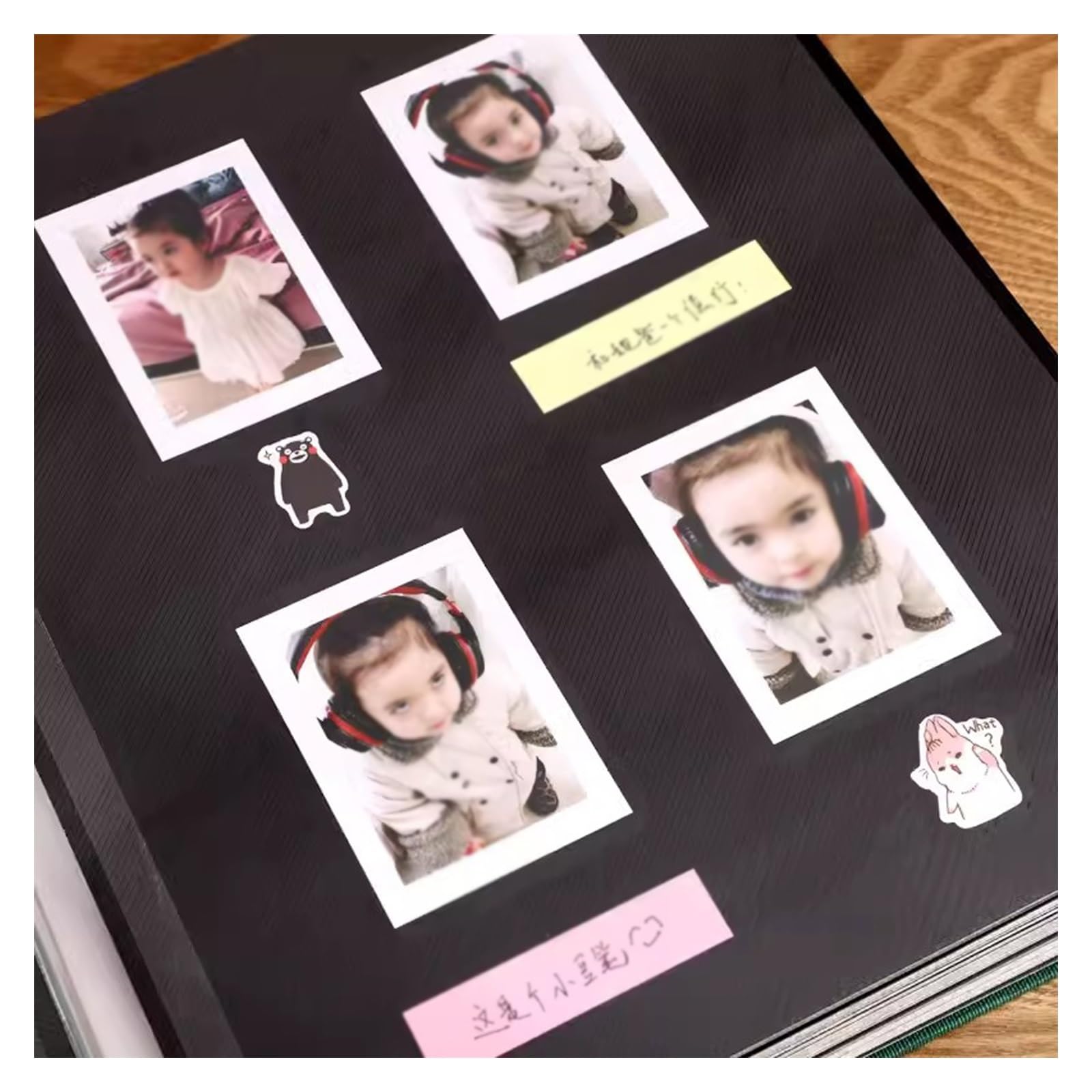 Fotoalbum Album, Fotoalbum, DIY-Fotoalbum, Buch, Erinnerungsalbum, Paste, Familienstück, handgefertigte Aufbewahrung, selbstklebend, laminierend, große Kapazität Fotobuch ( Color : 01 , Size : 60 whit