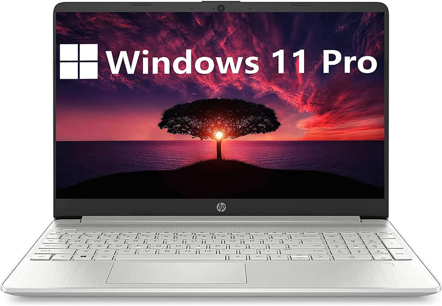 HP 15.6" HD Display Business Laptop, 11th Gen Intel Core i5-1135G7, Windows 11 Pro, 16GB RAM, 512GB SSD, Wi-Fi 5, Bluetooth, Long Battery Life, 32GB Durlyfish USB Card