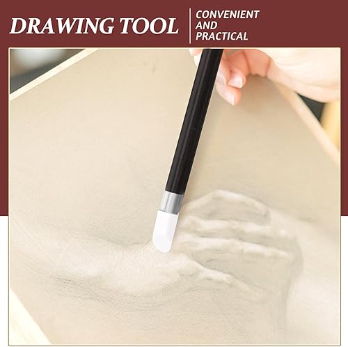 Miniatura 4 de EXCEART 1 Unidades Herramientas de Borrador de Papel de Mezcla de Tocones Herramienta de Dibujo Herramienta de Borrar Boceto Palillos de Mezcla