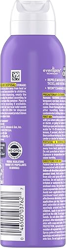 Miniatura 11 de OFF! Clean Feel - Aerosol repelente de insectos con 20% de picaridina, espray de insectos con protección duradera contra mosquitos, se siente bien
