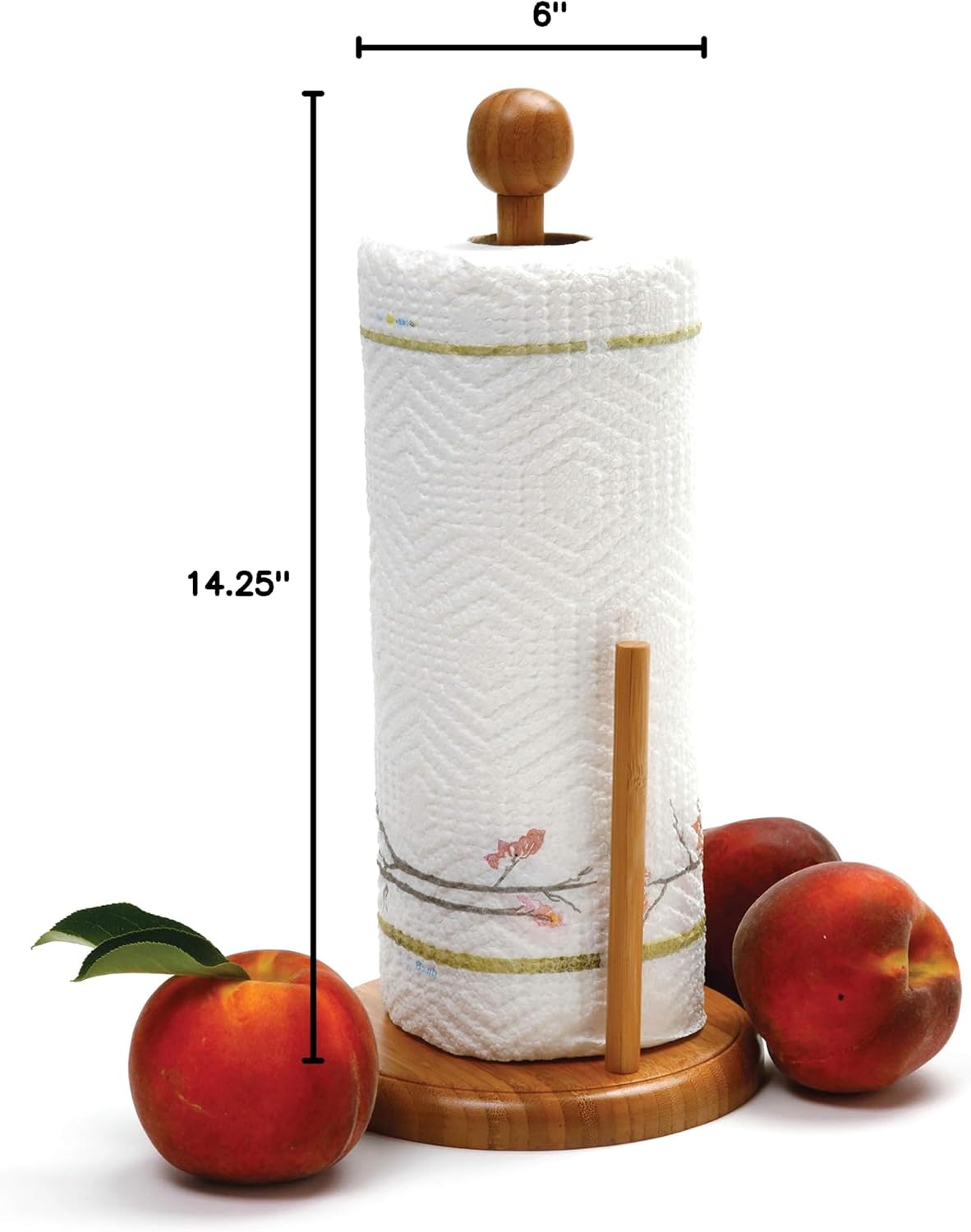 Norpro Bamboo Paper Towel Holder