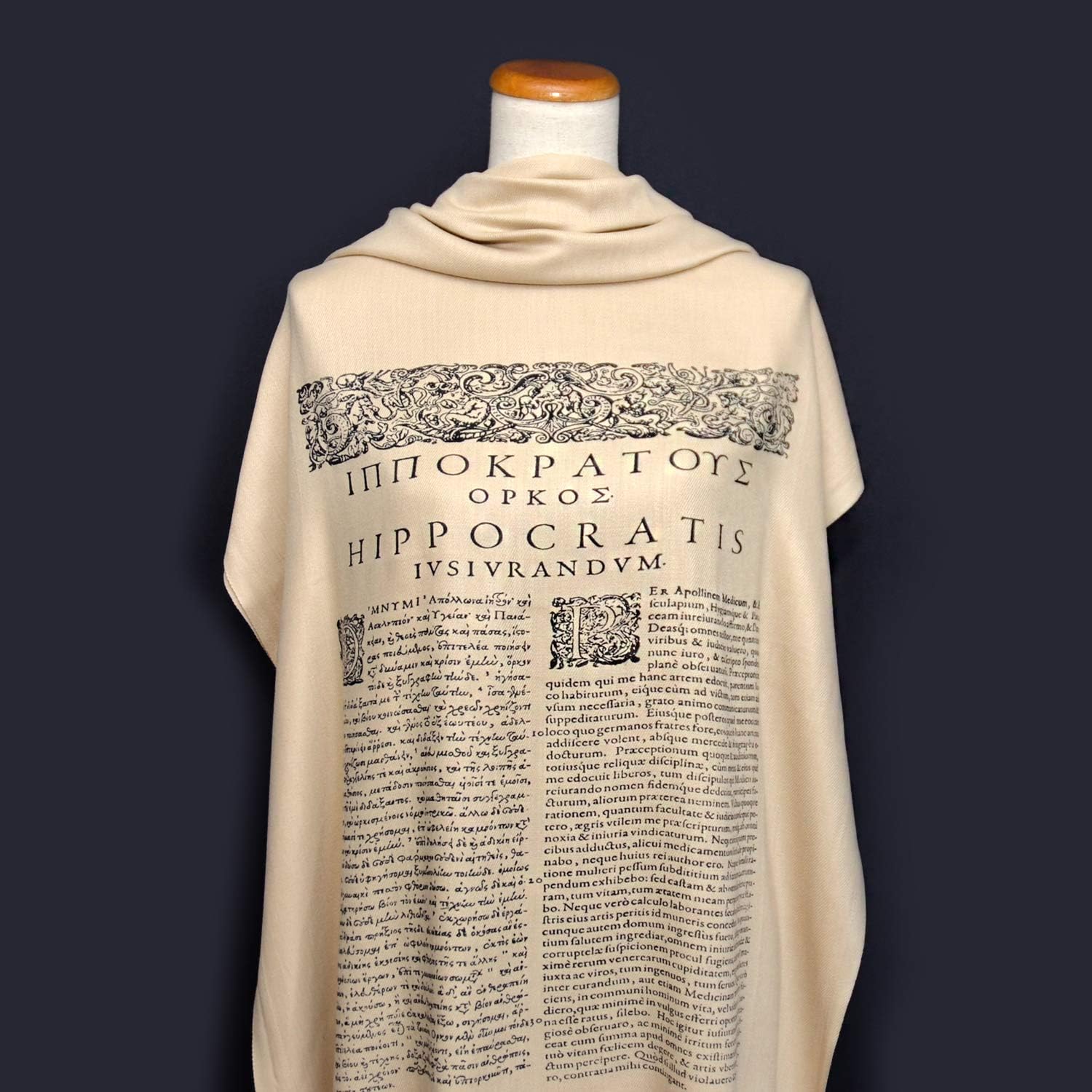 Universal Zone Hippocratic Oath Scarf/Shawl/Wrap