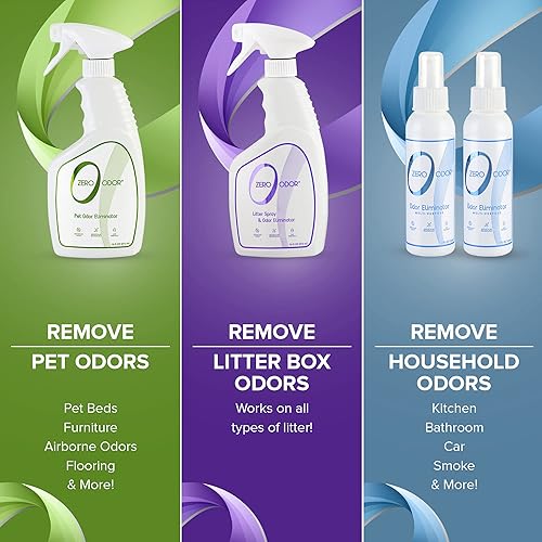 Miniatura 6 de Zero Odor ZOP 1062 Lover's Kit Removedor de olores para gatos