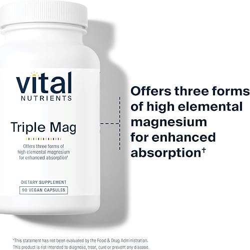 Miniatura 3 de Vital Nutrients Triple Mag 0009oz 90 cápsulas 1 1