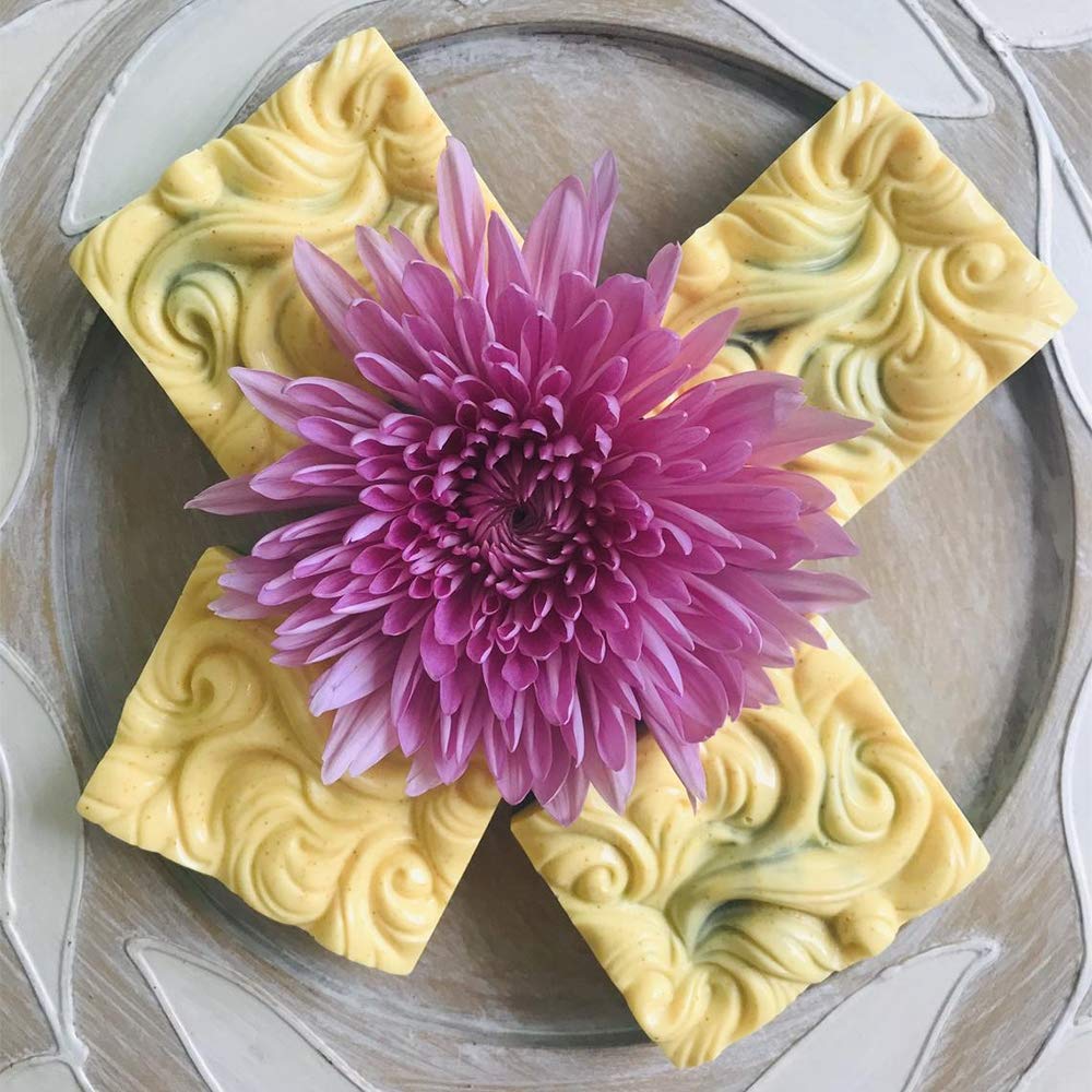 2 Stampo Per Sapone E Dolci In Silicone A Onde Oceaniche - Forma Onda E Nuvola Per Mousse, Gelatine, DIY - 6