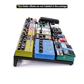Amazon.com: Ghost Fire Guitar Pedal Board Aluminum Alloy 6.3
