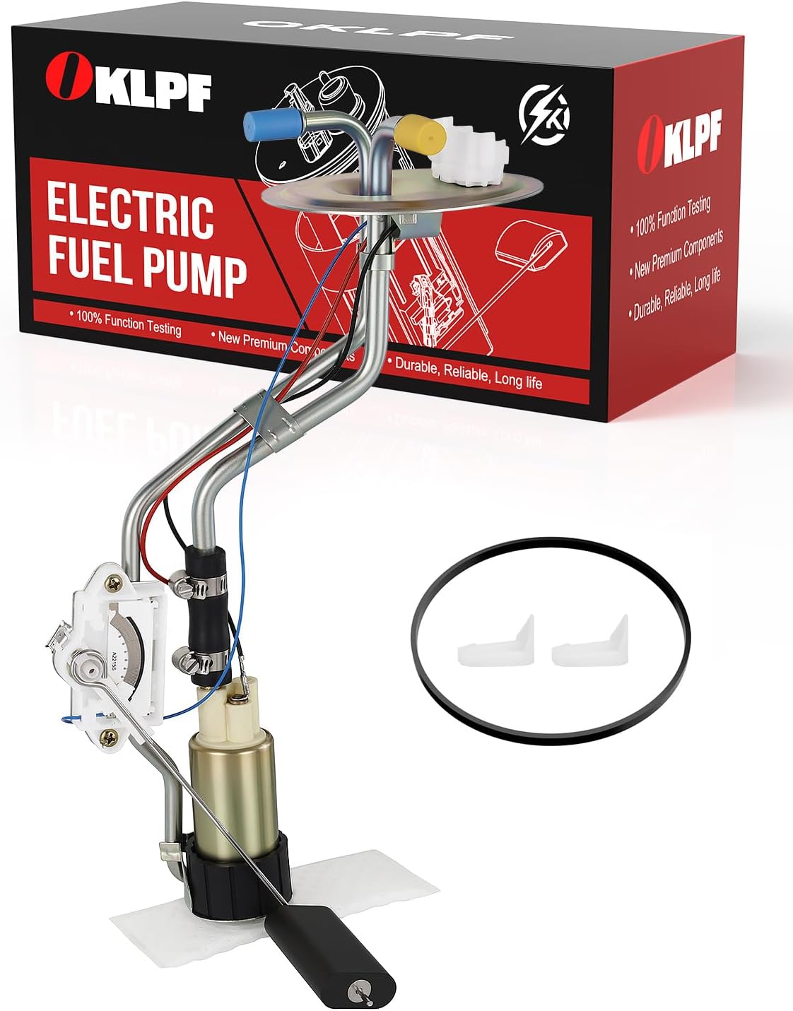 OKLPF Electric Fuel Pump Module Assembly Compatible With 1989 1990 1991 1992 1993 1994 1995 1996 1997 Ford Ranger L4 2.3L V6 2.9L 3.0L 4.0L,1994-1997 B2300 B3000 B4000 Replace P74528S E2078S