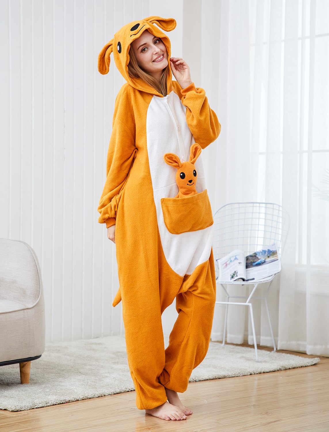 Adult Onesie Animal Pajamas Halloween Cosplay - Image 2