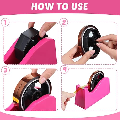 Miniatura 5 de Kosiz Juego de 20 dispensadores de cinta térmica, 6 cintas térmicas de varios tamaños para sublimación, 2 guantes de prensa resistentes con golpes