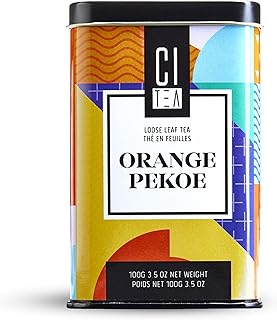 Orange Pekoe Loose Leaf Tea, Premium Pure Black Tea 100g, Iced Tea / Hot Tea - Citea