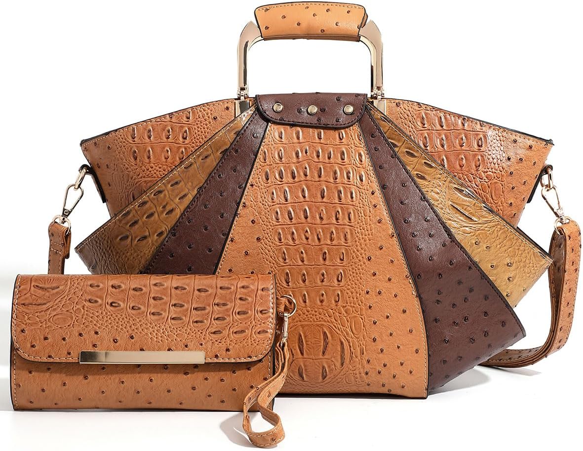 Bag Woman Large Capacity Leather Purse Fashion Designer Metal Top Handle Handbags Women Crossbody Large Bags for Women Tote