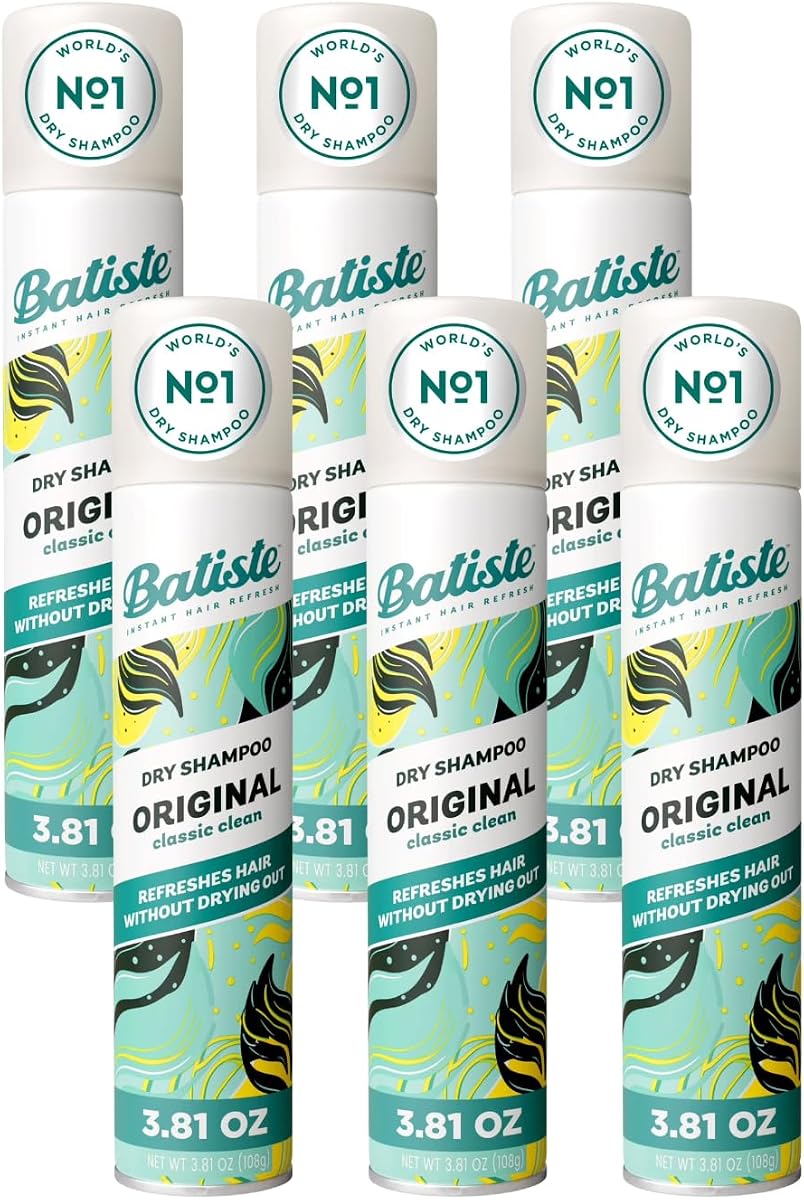 Dry Shampoo Original 200 ml (Pack of 6)