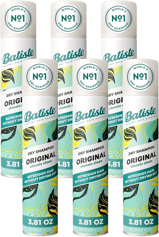 Dry Shampoo Original 200 ml (Pack of 6)