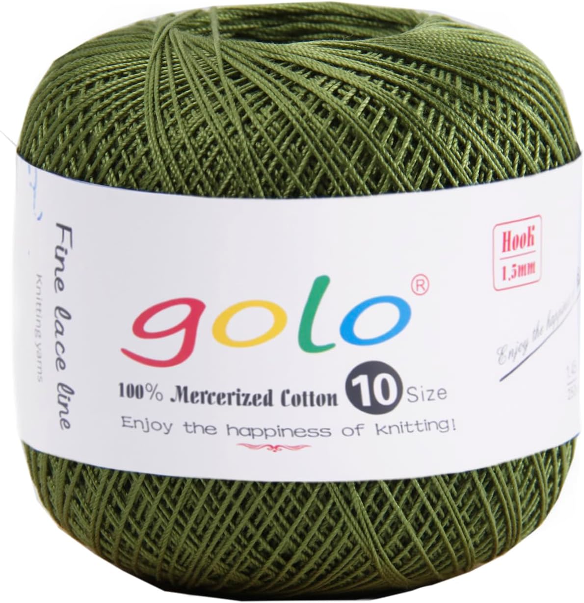 golo Crochet Thread Crochet Yarn for Crocheting Cotton Yarn for Hand Knitting