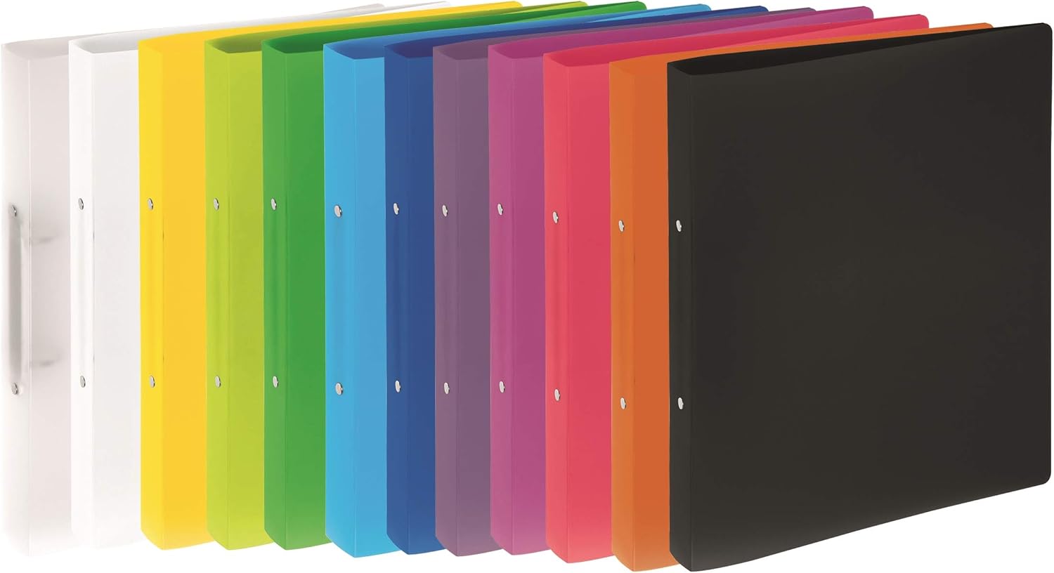Pagna Lucy Trend A4 Ring Binder Polypropylene 2–Ring Mechanism 16 MM, Transparent