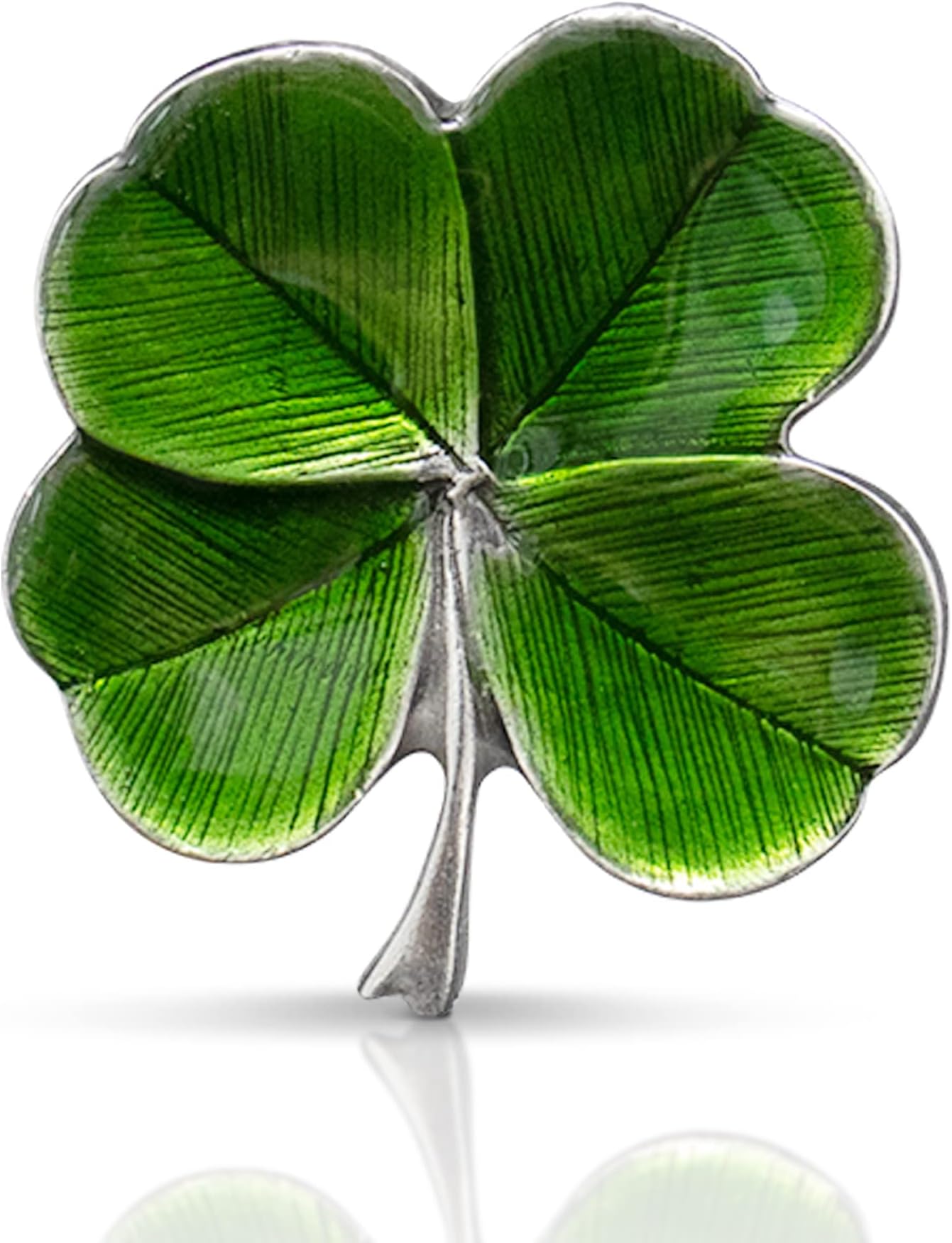 Danforth - Clover/green Pewter Scatter Pin