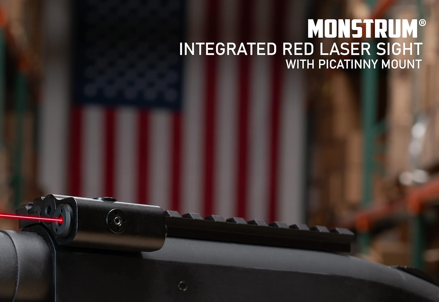 Monstrum Red Laser Sight with Picatinny Mount for Mossberg 500/590/Shockwave | Vader 2 MOA Red Dot Sight | Bundle : Sports & Outdoors