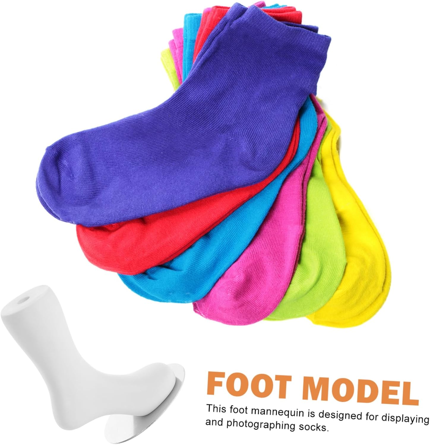 4pcs Sock Display Model Fake Foot Mannequin for Boy Girl Realistic Proportions Lightweight Design for Retail Shops for Photographing Socks Display Authenticity