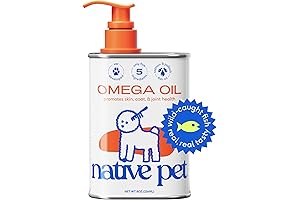 Native Pet Dog Fish Oil Pump Bottle
