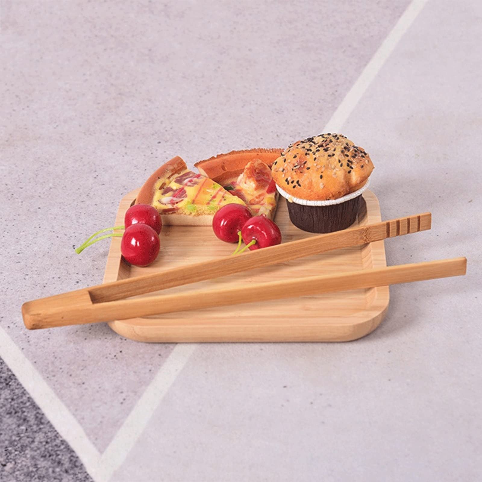 MRKU Pinzas para cocinar, Utensilios de Cocina, Herramienta para bufé, Pinzas anticalor para Pan, Pinzas para repostería, Pinzas para Servir barbacoas