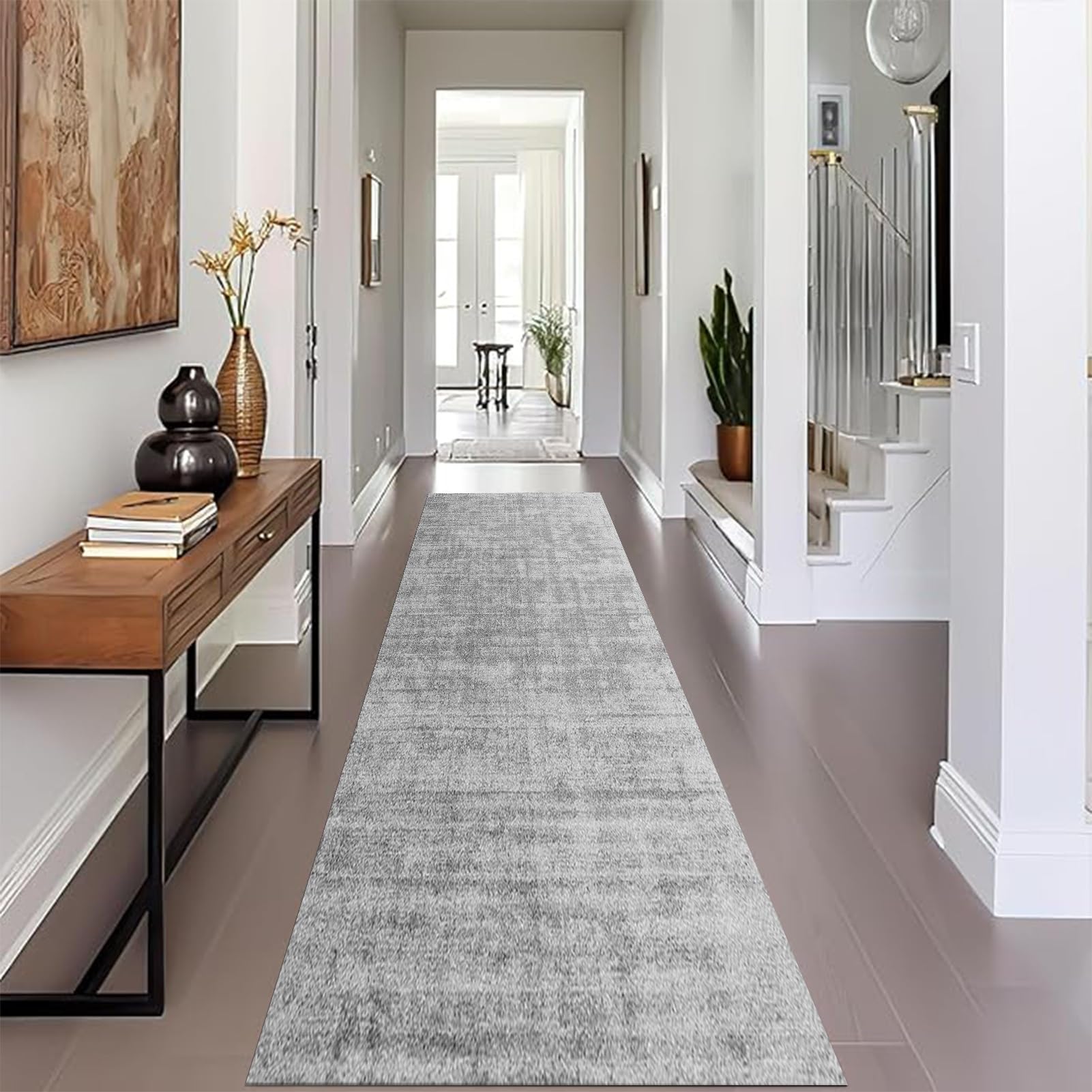 Alfombra de pasillo lavable y antideslizante de 60x120 cm a medida para el hogar